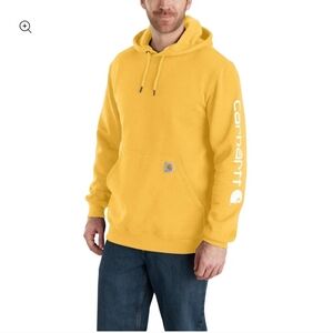Carhartt Yellow Sweatshirt Casual Wear